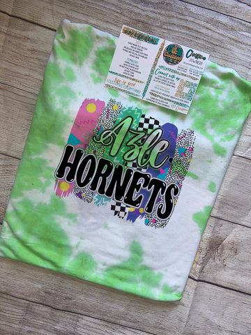 Hornets Pride Green Bleached