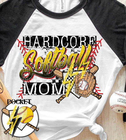 Hardcore Softball Mom