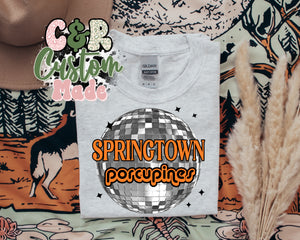 Springtown Porcupines Tees