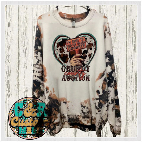 Grundy county auction sweatshirt