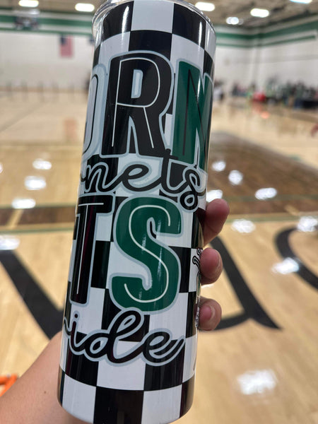 Hornets School Spirit Tumbler