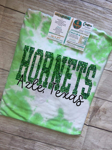 Hornets Pride Green Bleached