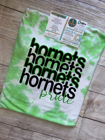 Hornets Pride Green Bleached