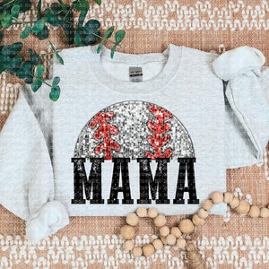 Baseball Mama Sweatshirt