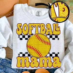 Softball Mama Sweatshirt