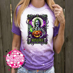 Halloween Bleached Tee