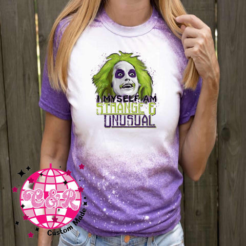 Halloween Bleached Tee