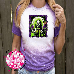 Halloween Bleached Tee