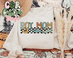 Boy Mom Retro