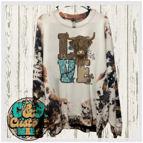 Western LOVE sweatshirt