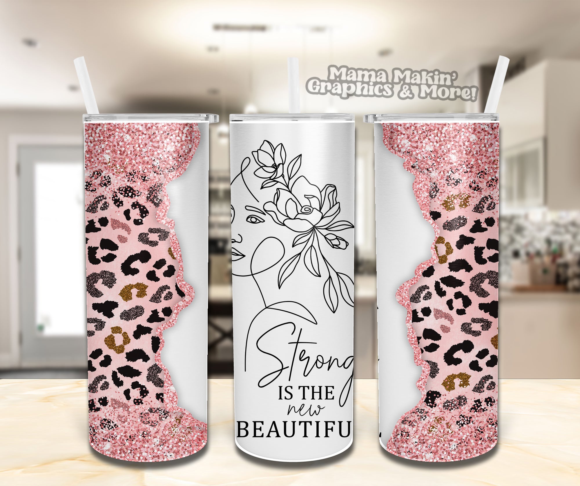 Strong is the new Beautiful Tumbler 20oz.