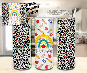 Teacher Life Tumbler 20oz.